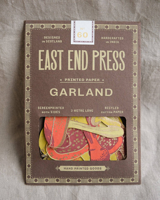 UK/EU: Mushroom Sewn Garland