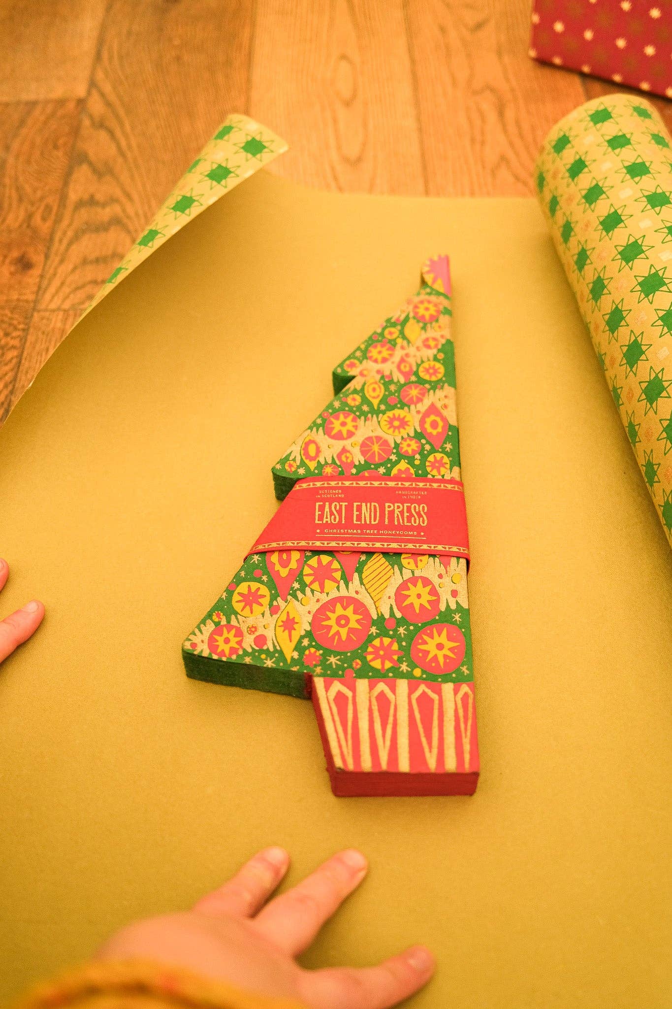 Christmas Tree Honeycomb