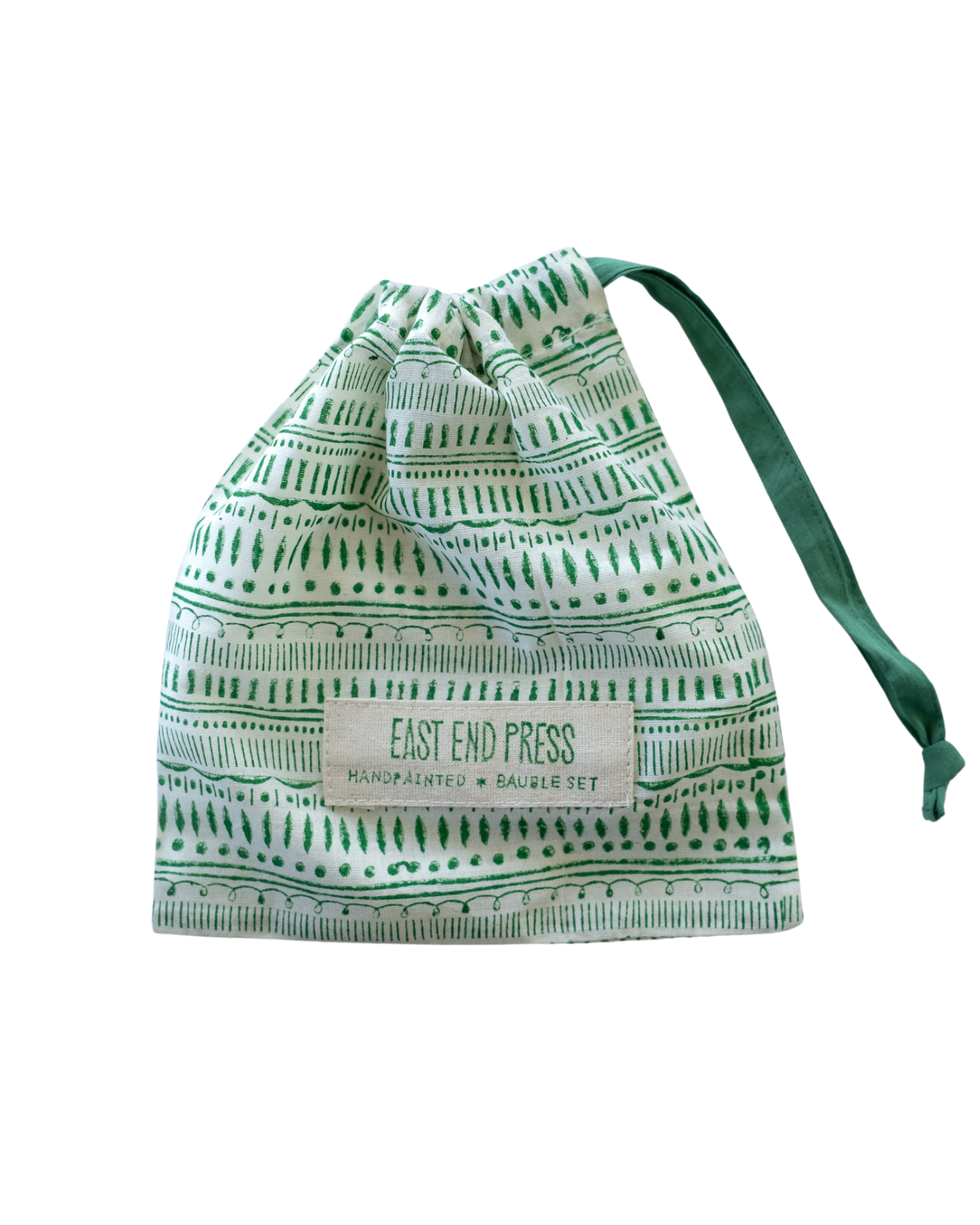 Jolly Green Bauble Bag - Set of Three