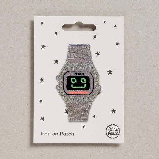 Iron on Patch - Happy Watch