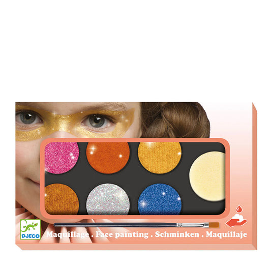 Djeco Body Art Face Paint Set - Metallic