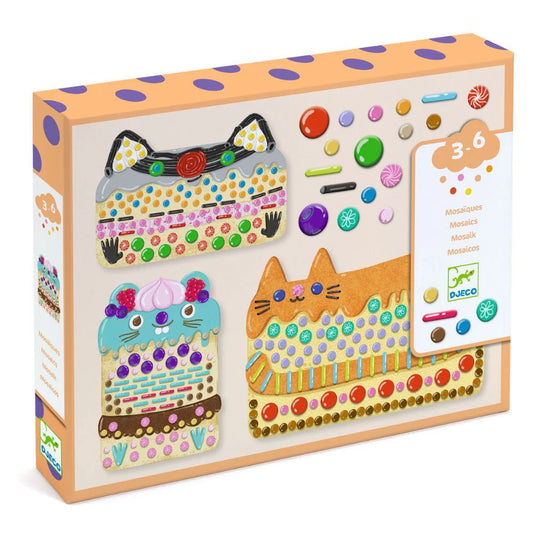 Djeco Mosaics - Cakes & Sweets