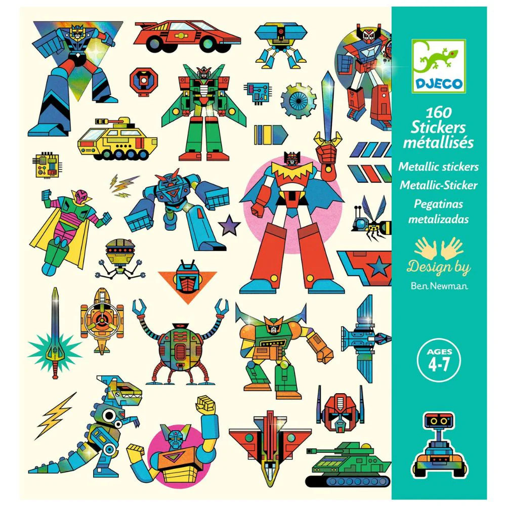 Djeco Stickers - Robots