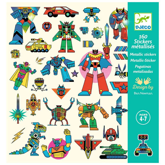 Djeco Stickers - Robots