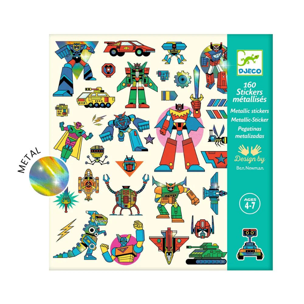 Djeco Stickers - Robots