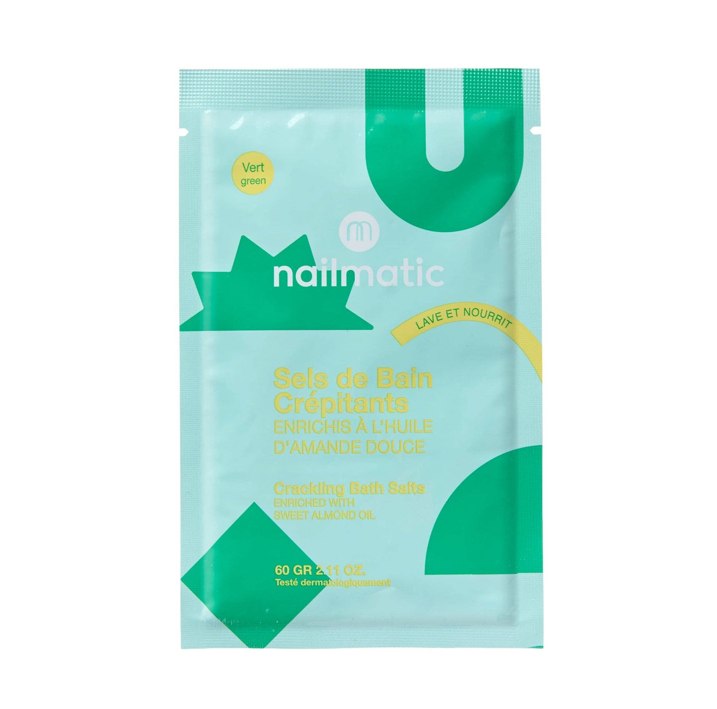 Nailmatic Green Crackling Bath Salts: Default Title
