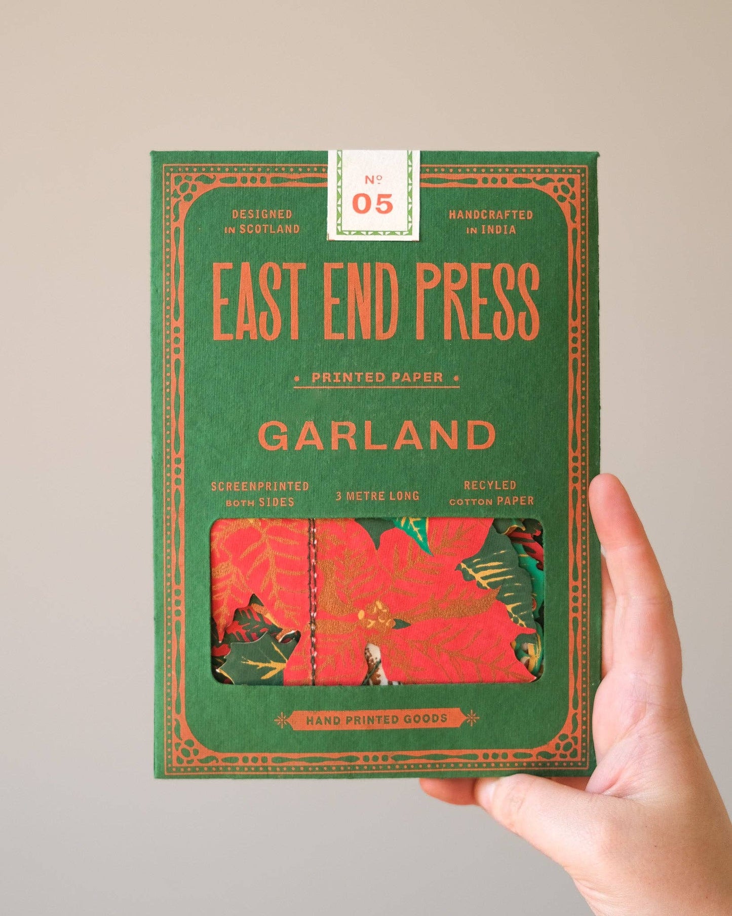 Foliage Sewn Garland