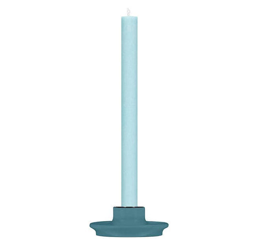 Small Pompadour Blue Candleholder