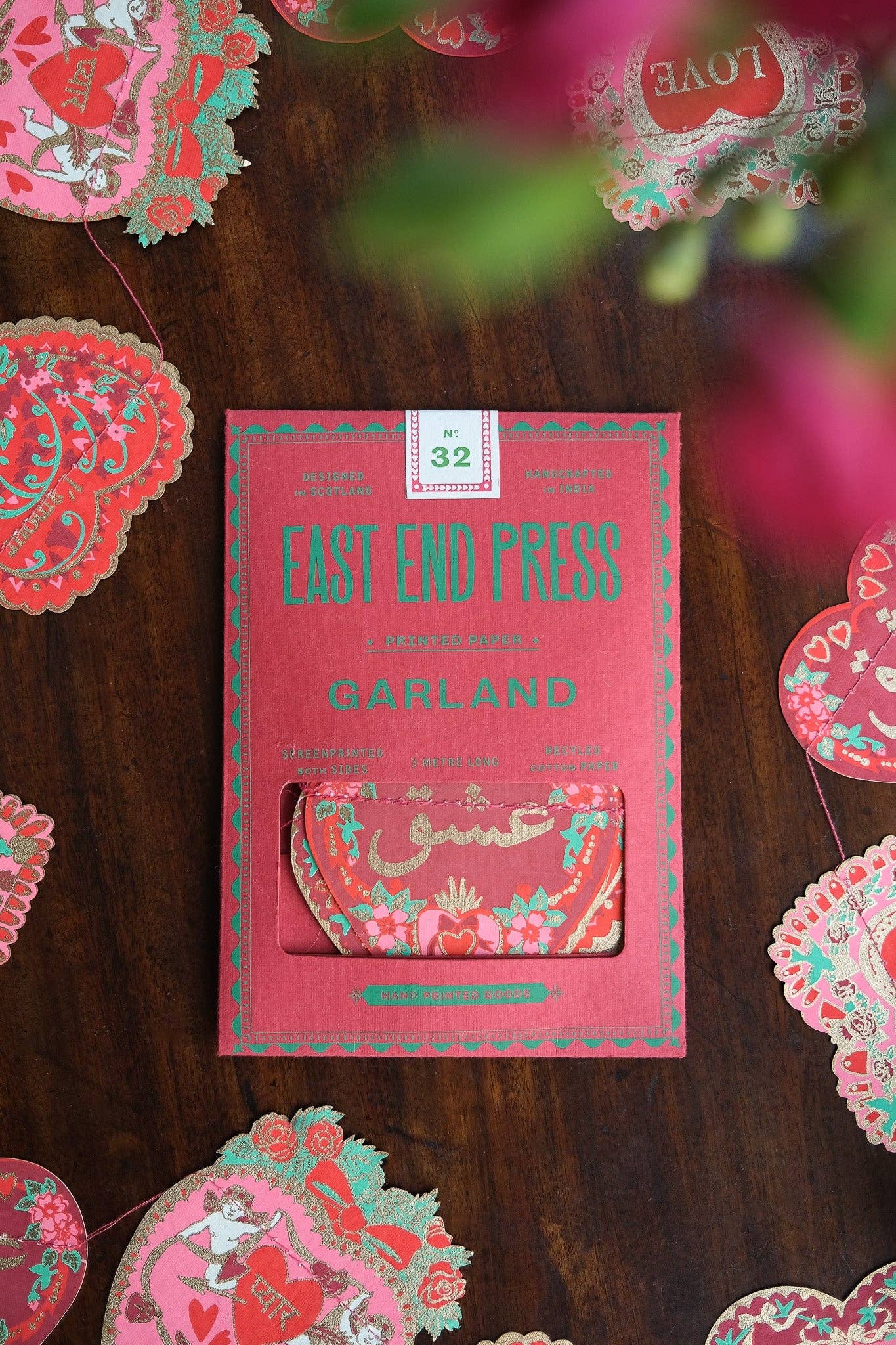 VALENTINE'S SEWN GARLAND